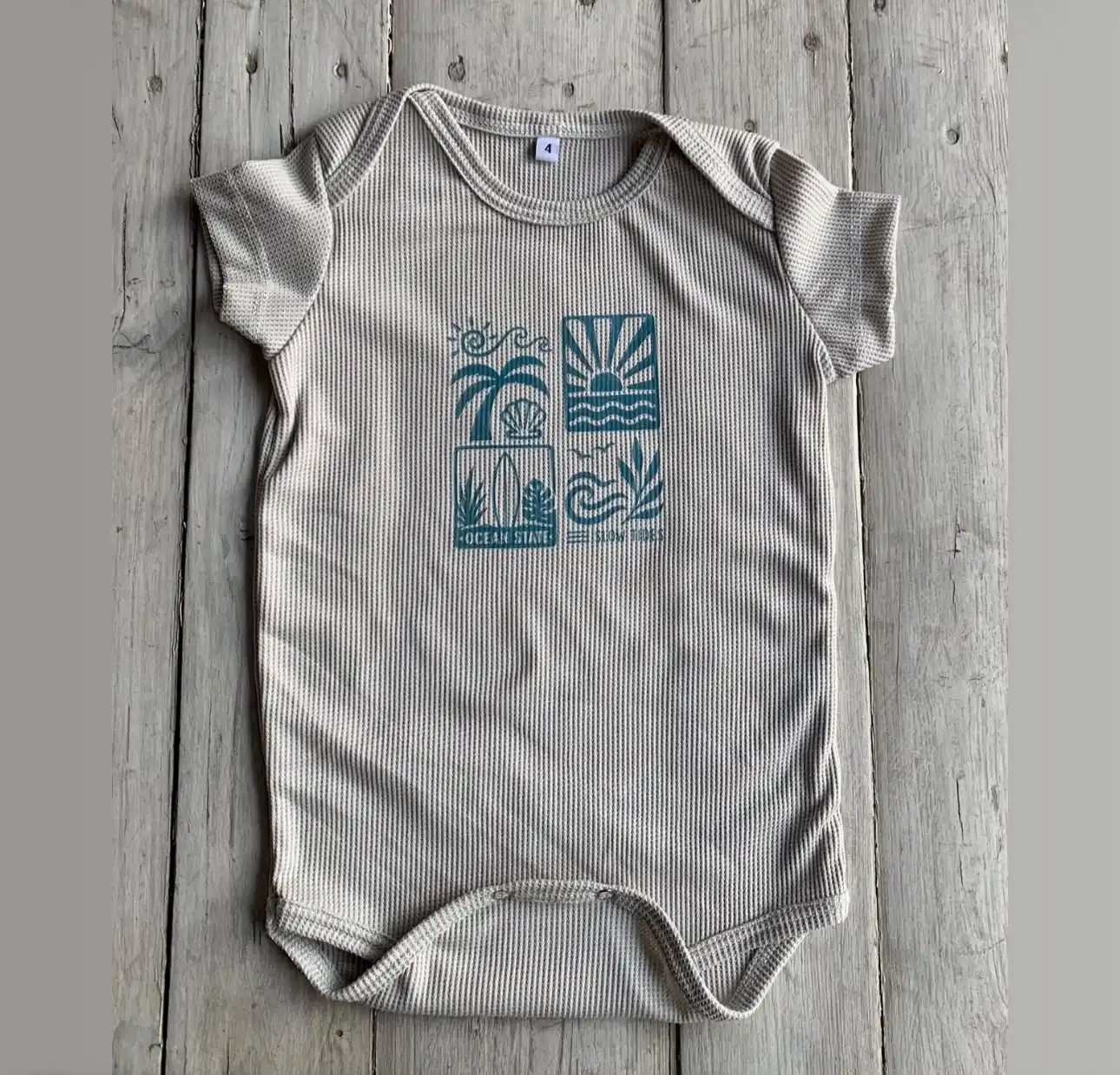 Body de Algodon Estampa Verano