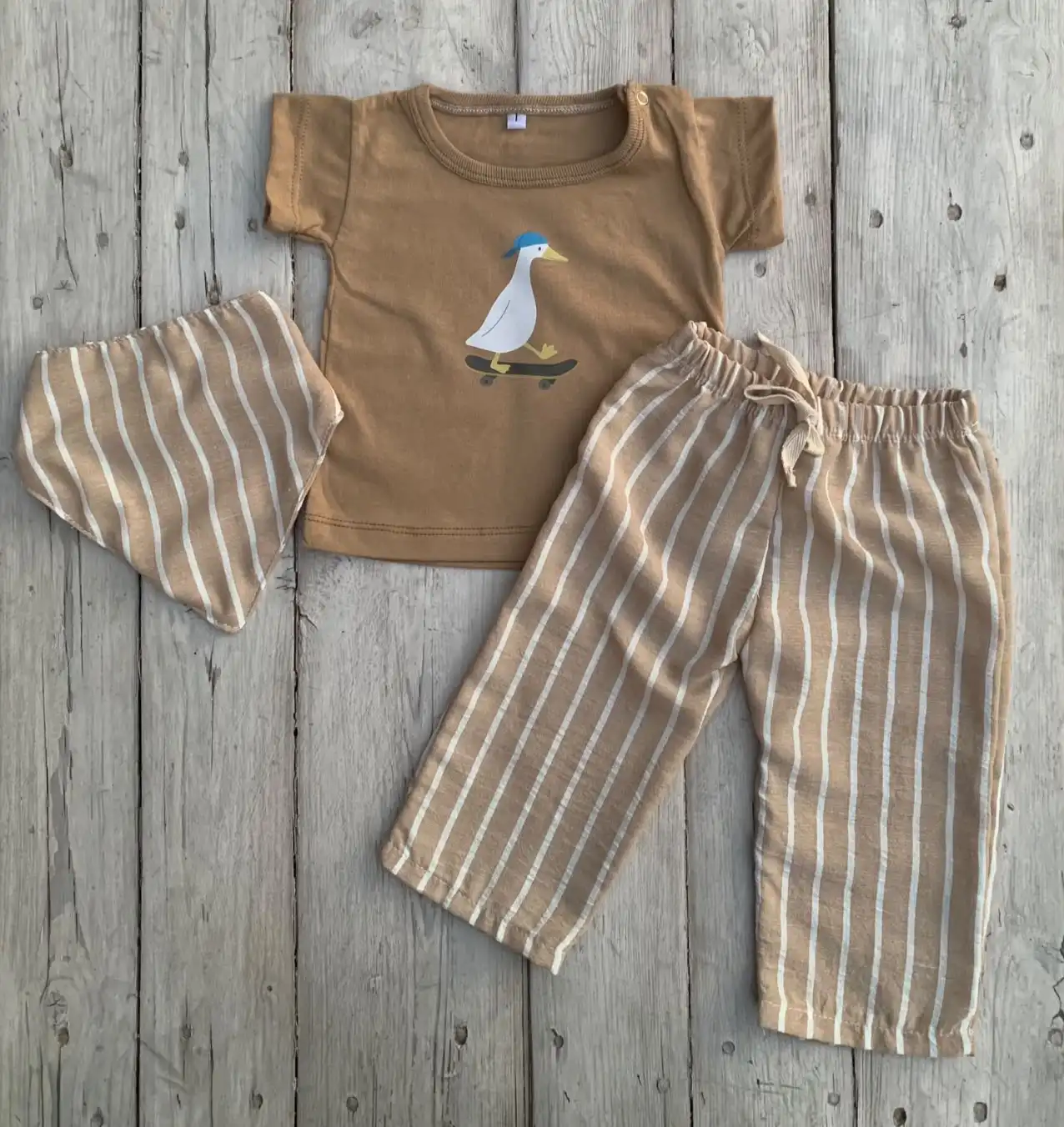 Remera + Pantalon | nene de Lino