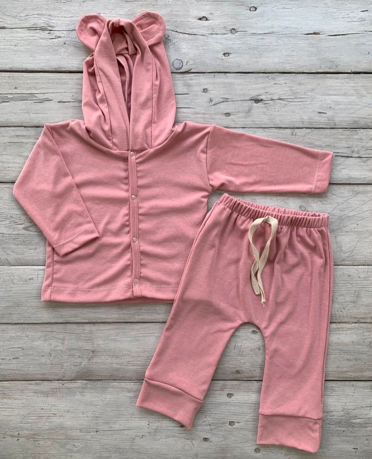 Conjuntos en Jersey Lisos 3 Piezas
