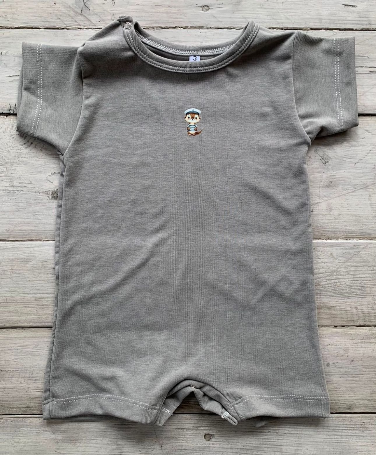 Enterito Corto con Animalitos Unisex